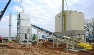 Installation of a Stark Fluid Bed Dryer along with the supply and installation of conveyors and screens (with screen tower) for a frac sand plant.