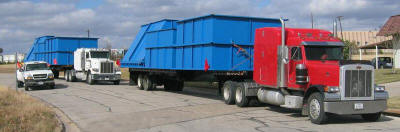 Permit over-width, over-length and over-height load with our, company owned, stretch trailers up to 65’ long.